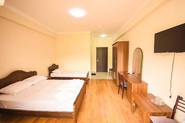 Трехместный номер с видом на море в Отеле Hotel Otsneba